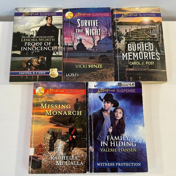 Lot of 23 "Harlequin Love Inspired Suspense" Paperback Novels - Good condition! - Picture 7 of 7